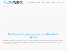 Tablet Screenshot of coinpoint.net